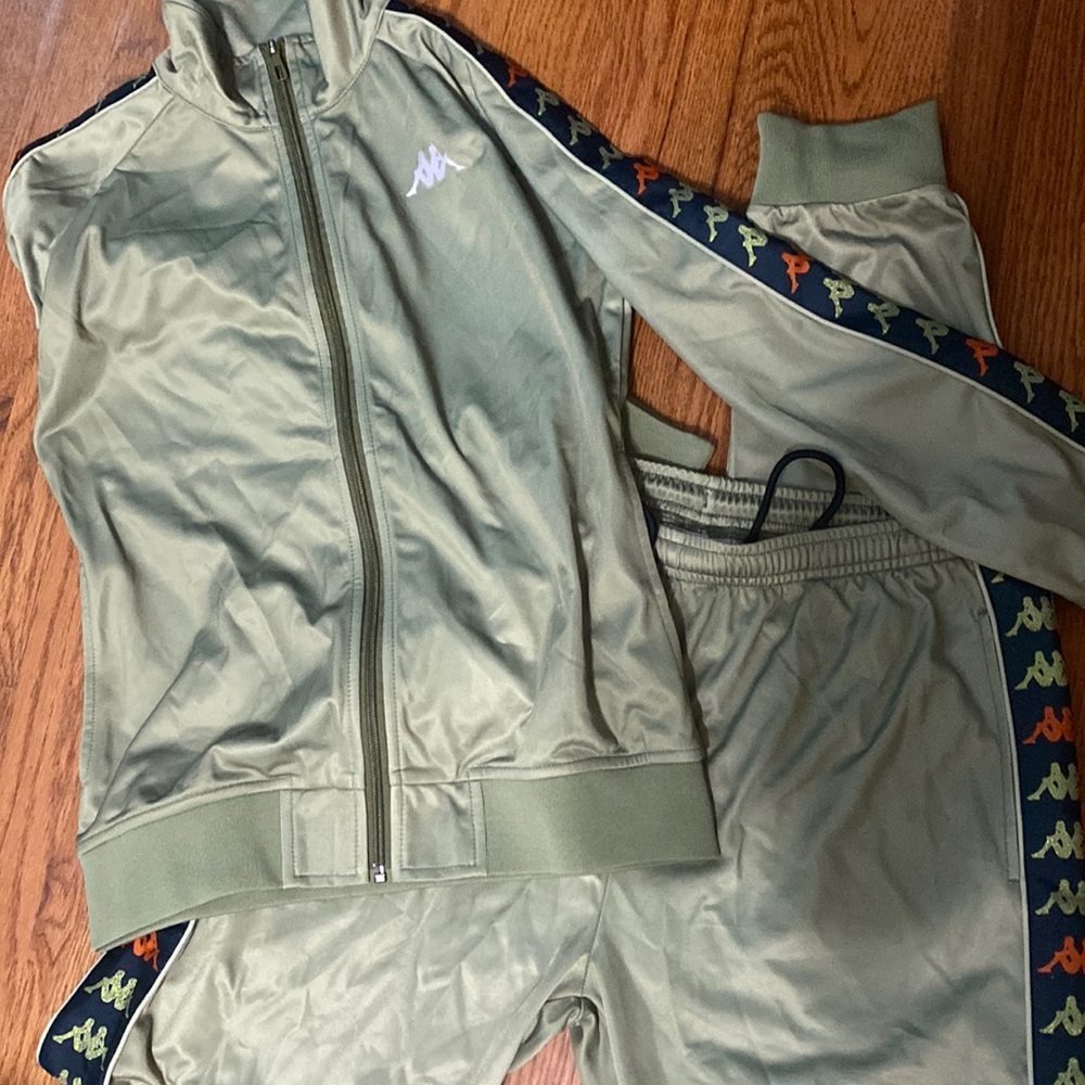 Kappa green tracksuit
